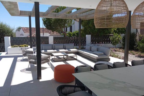 Imagen pérgola del porche